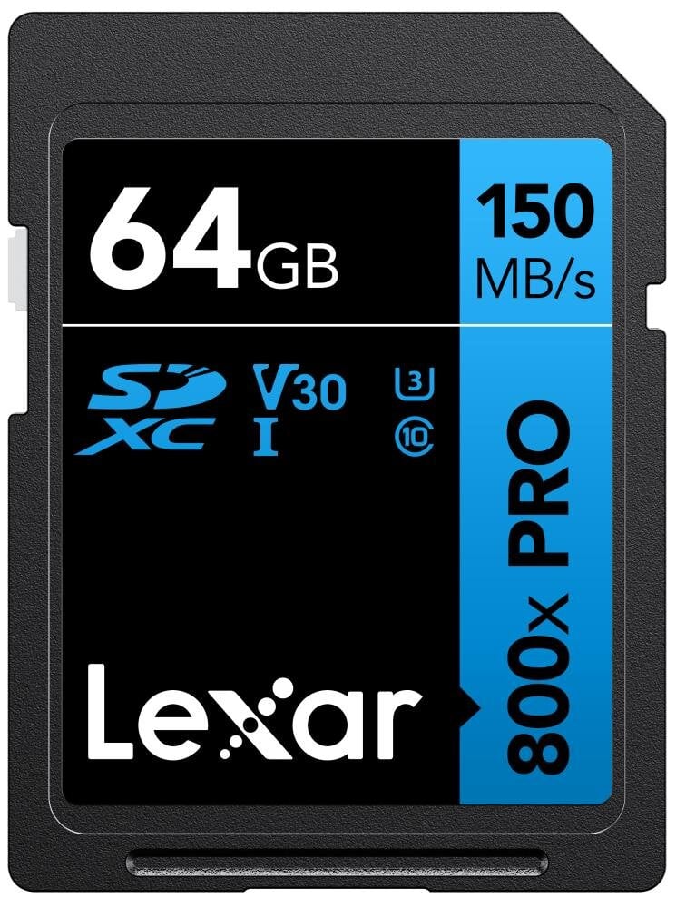 Pilt Lexar | Memory Card | Professional 800x PRO | 64 GB | SDXC | Flash memory class UHS-I