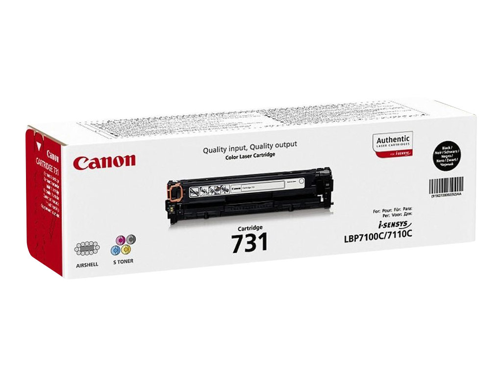 Pilt Laser cartridge Canon 731 (6272B002) Black 1400 pages OEM