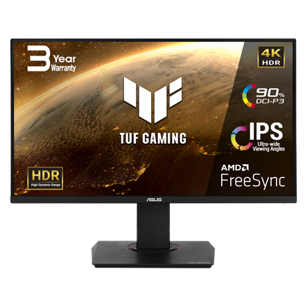 Pilt Asus | VG289Q | 28 " | IPS | 4K UHD | 16:9 | 60 Hz | 5 ms | 3840 x 2160 pixels | 350 cd/m² | HDMI ports quantity 2 | Black