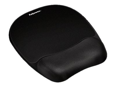 Pilt Fellowes | Mouse pad with wrist pillow | 202 x 235 x 25.4 mm | Black