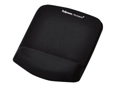 Pilt Fellowes | Mouse pad with wrist support PlushTouch | 238 x 184 x 25.4 mm | Black