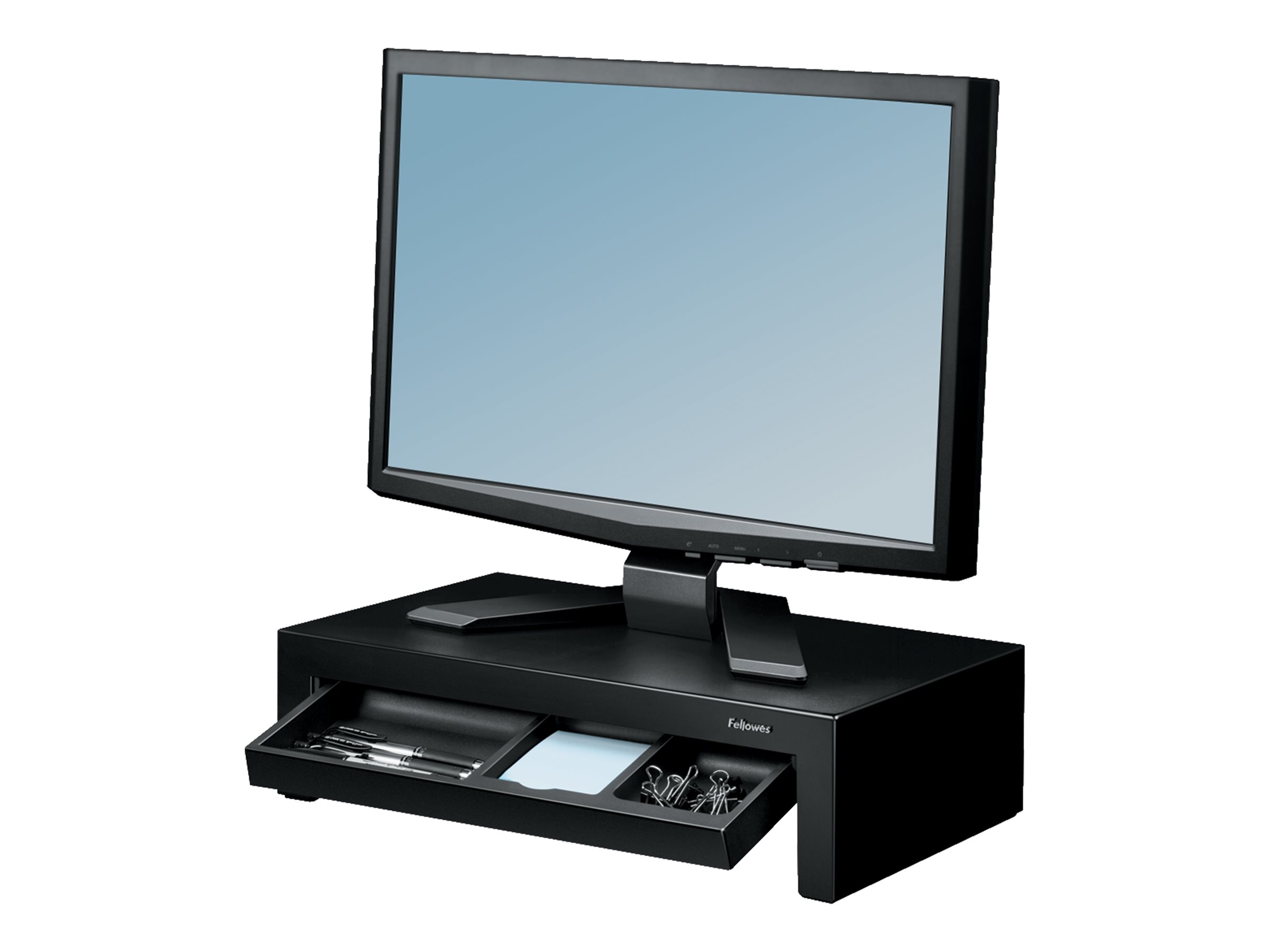 Pilt Fellowes | Designer Suites Monitor Riser | Height adjustment | Black