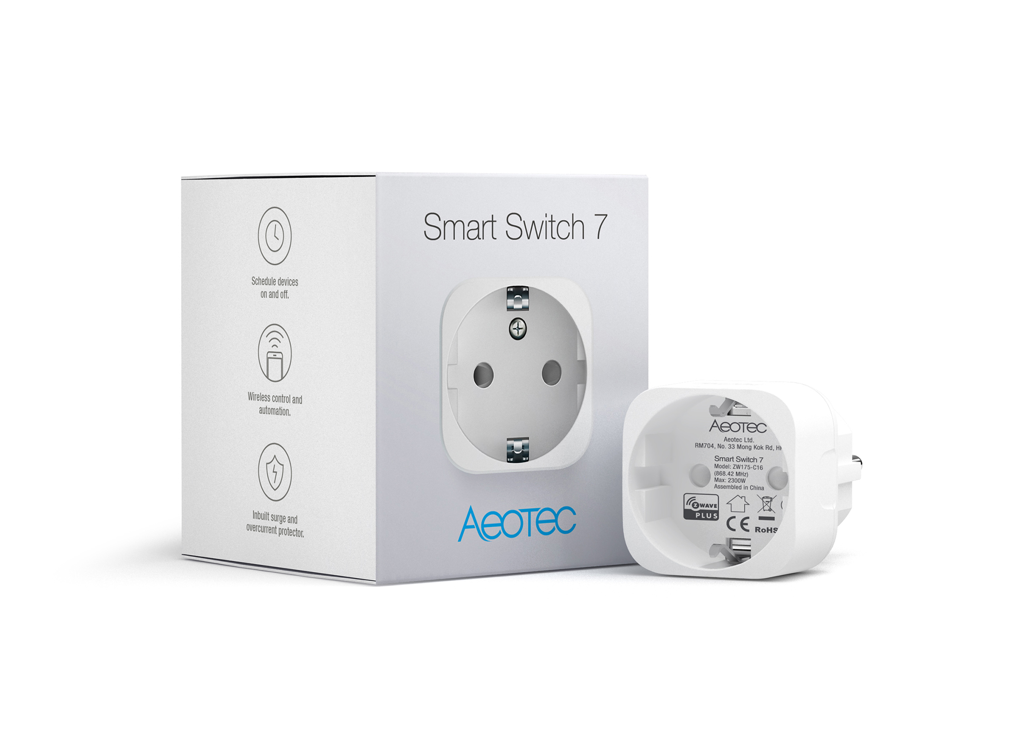 Pilt AEOTEC | Smart Switch 7 | Z-Wave Plus