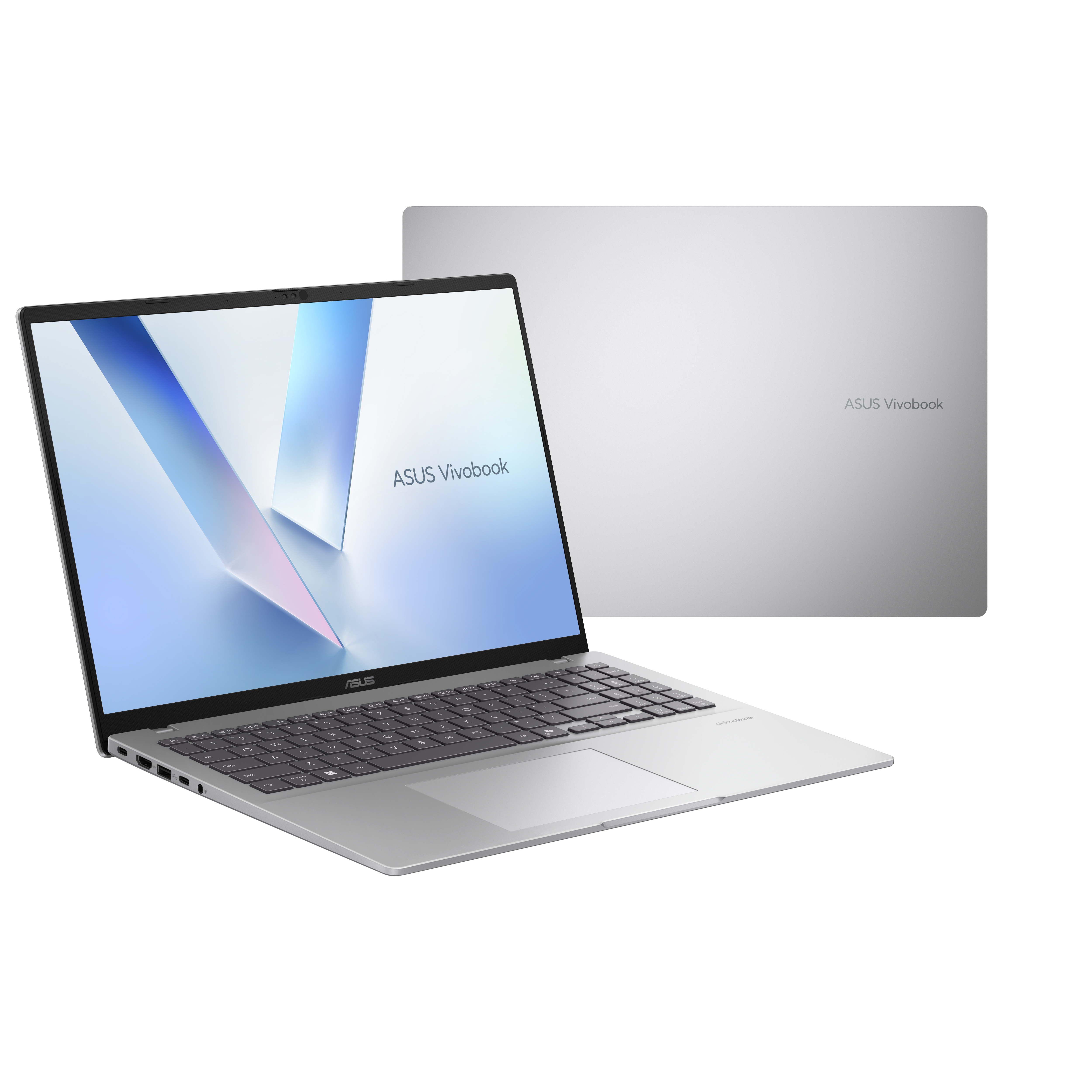Pilt Asus Vivobook 16 F1607AA-MB049W | Cool Silver | 16 " | IPS | WUXGA | 1920 x 1200 pixels | 60 Hz | Anti-glare | Intel Core Ultra 5 | 325 | 16 GB | DDR5 | Solid-state drive capacity 512 GB | Intel Graphics | Windows 11 Home | 802.11ax | Bluetooth version 5.3 | Keyboard language US international | Keyboard backlit | Warranty 24 month(s) | Battery warranty 12 month(s)