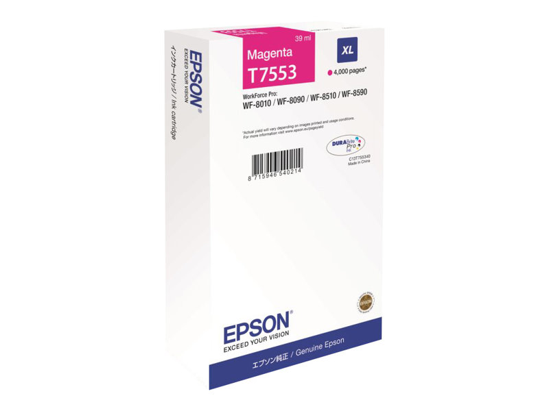 Pilt Epson T7553 XL | Ink Cartridge | Magenta