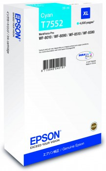 Pilt Epson T7552 XL | Ink Cartridge | Cyan