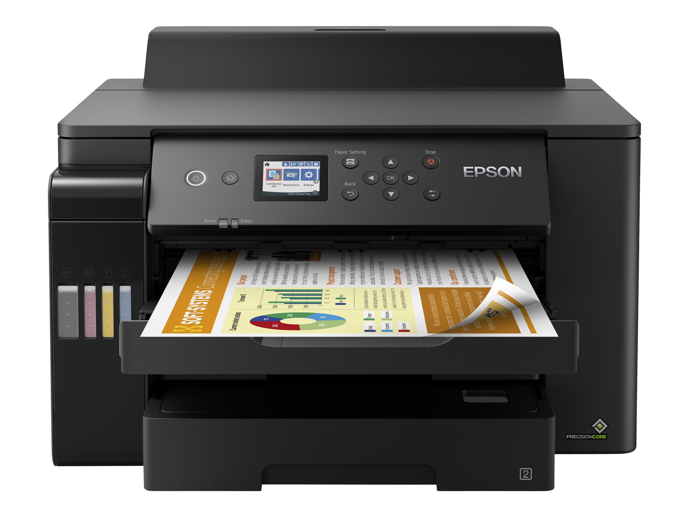 Pilt Epson EcoTank L11160 | Colour | Inkjet | Inkjet Photo Printers | Wi-Fi | Maximum ISO A-series paper size A3+ | Black