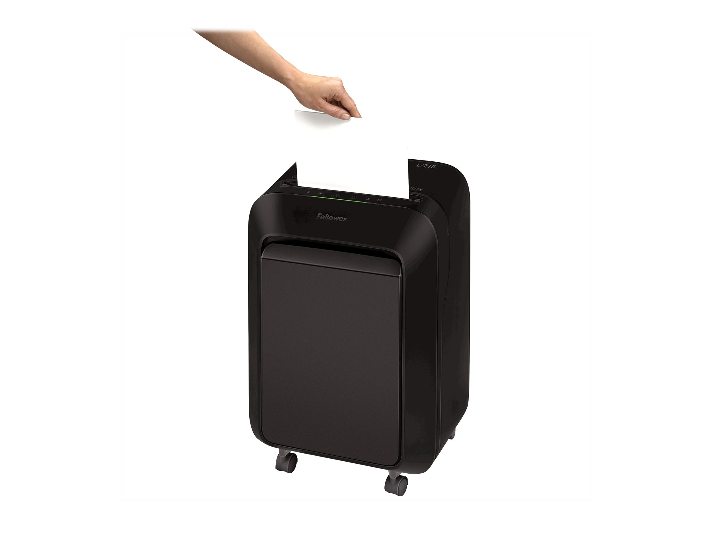 Pilt Micro-Cut | LX210 | Black | L | Paper shredding | Credit cards shredding | dB | Paper handling standard/output | Traditional