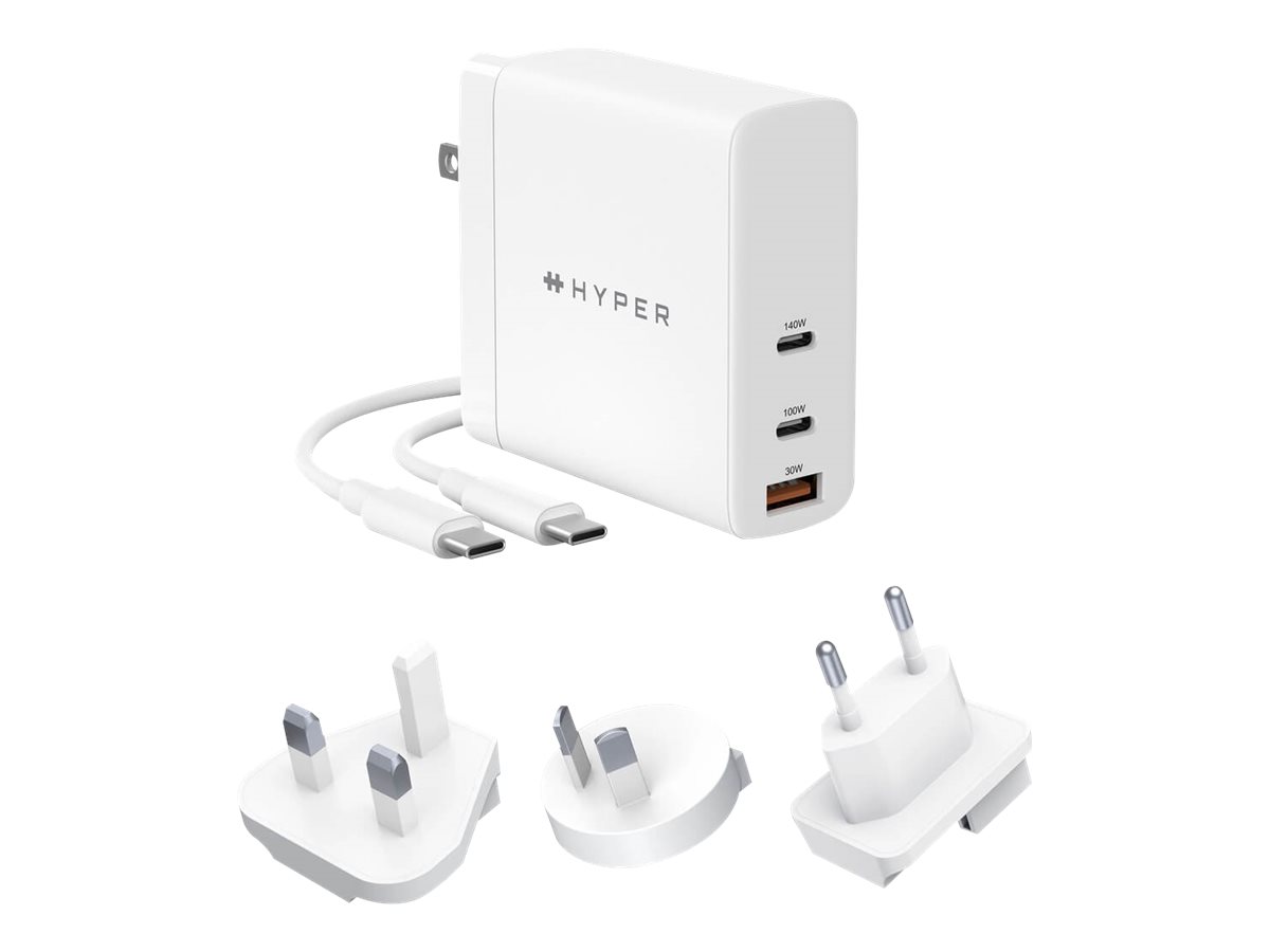 Pilt Hyper HyperJuice GaN 140W USB-C Charger | White