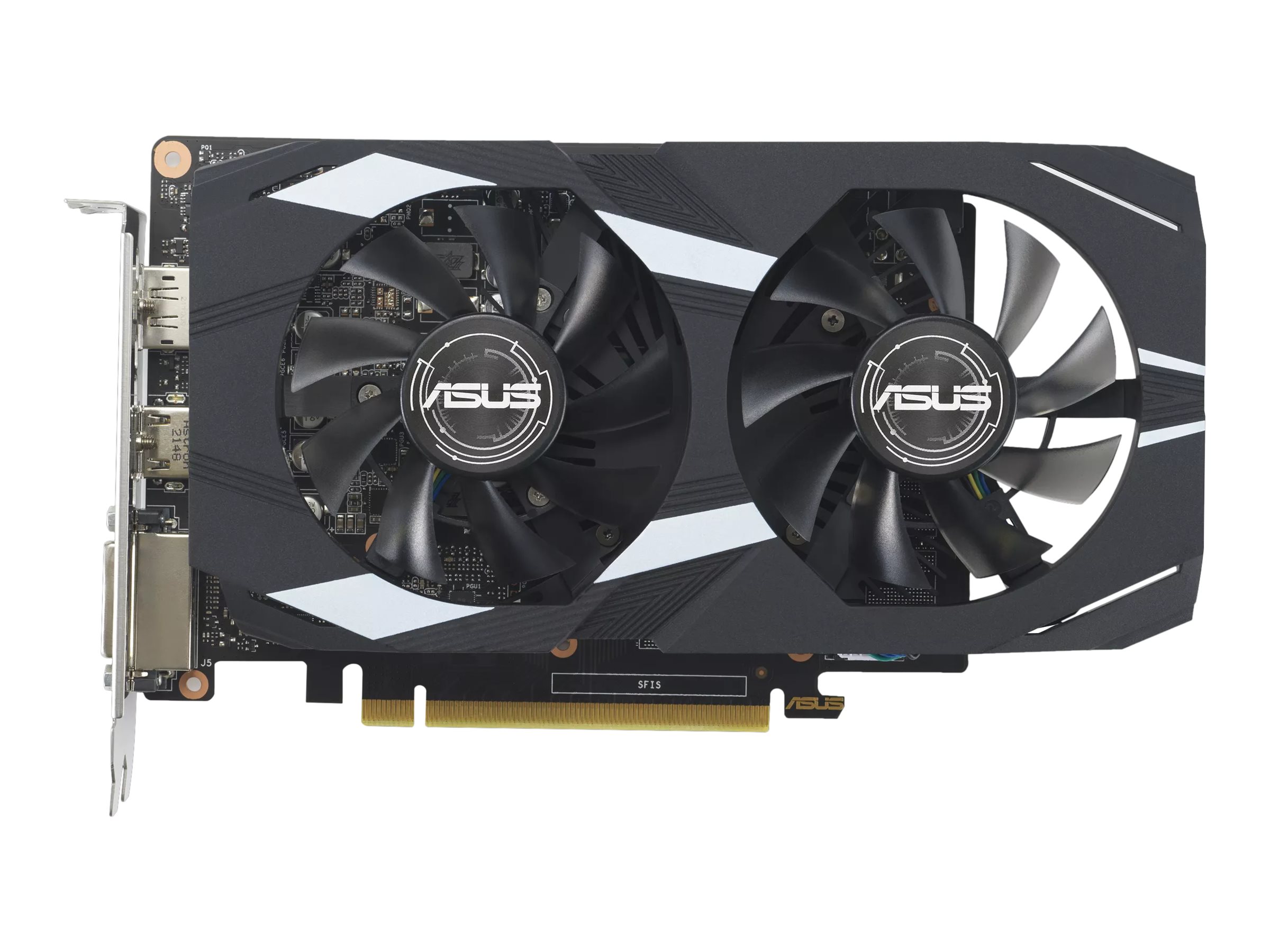 Pilt Asus | NVIDIA | 4 GB | GeForce GTX 1650 | GDDR6 | DVI-D ports quantity 1 | HDMI ports quantity 1 | PCI Express 3.0