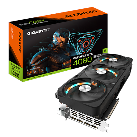 Pilt Gigabyte | GV-N408SGAMING OC-16GD 1.0 | NVIDIA | 16 GB | GeForce RTX 4080 SUPER | GDDR6X | HDMI ports quantity 1 | PCI-E 4.0