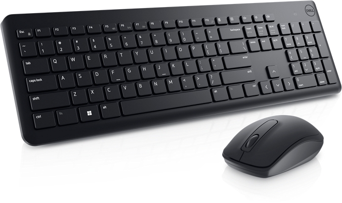 Pilt Dell | Keyboard and Mouse | KM3322W | Keyboard and Mouse Set | Wireless | Batteries included | LT | Black | Wireless connection