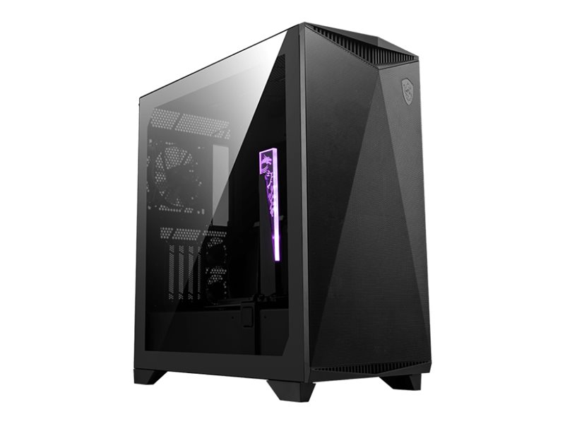 Pilt MSI | PC Case | MPG GUNGNIR 300P AIRFLOW | Side window | Black | Mid-Tower | Power supply included No | ATX