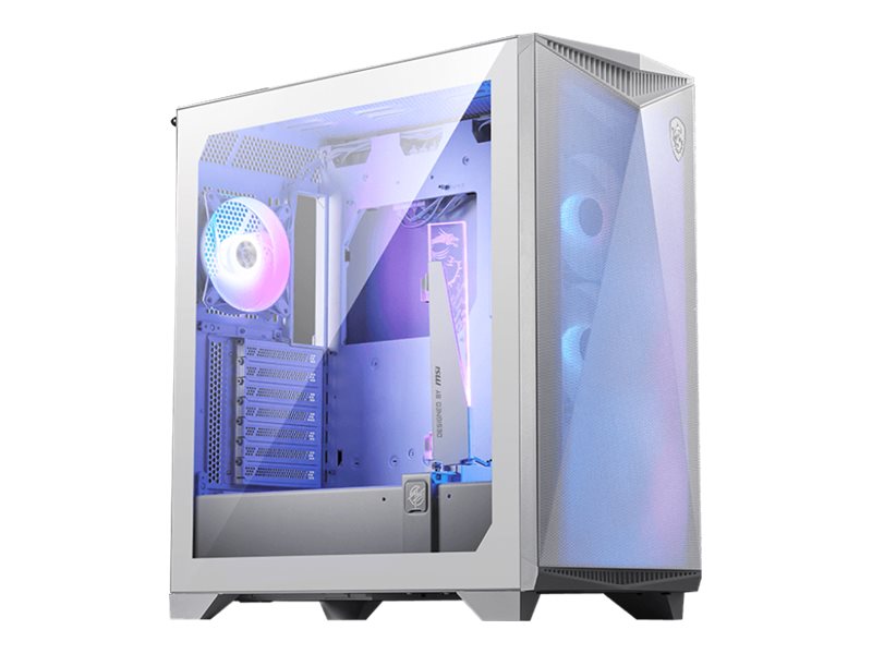 Pilt MSI | PC Case | MPG GUNGNIR 300R AIRFLOW WHITE | Side window | White | Mid-Tower | Power supply included No | ATX