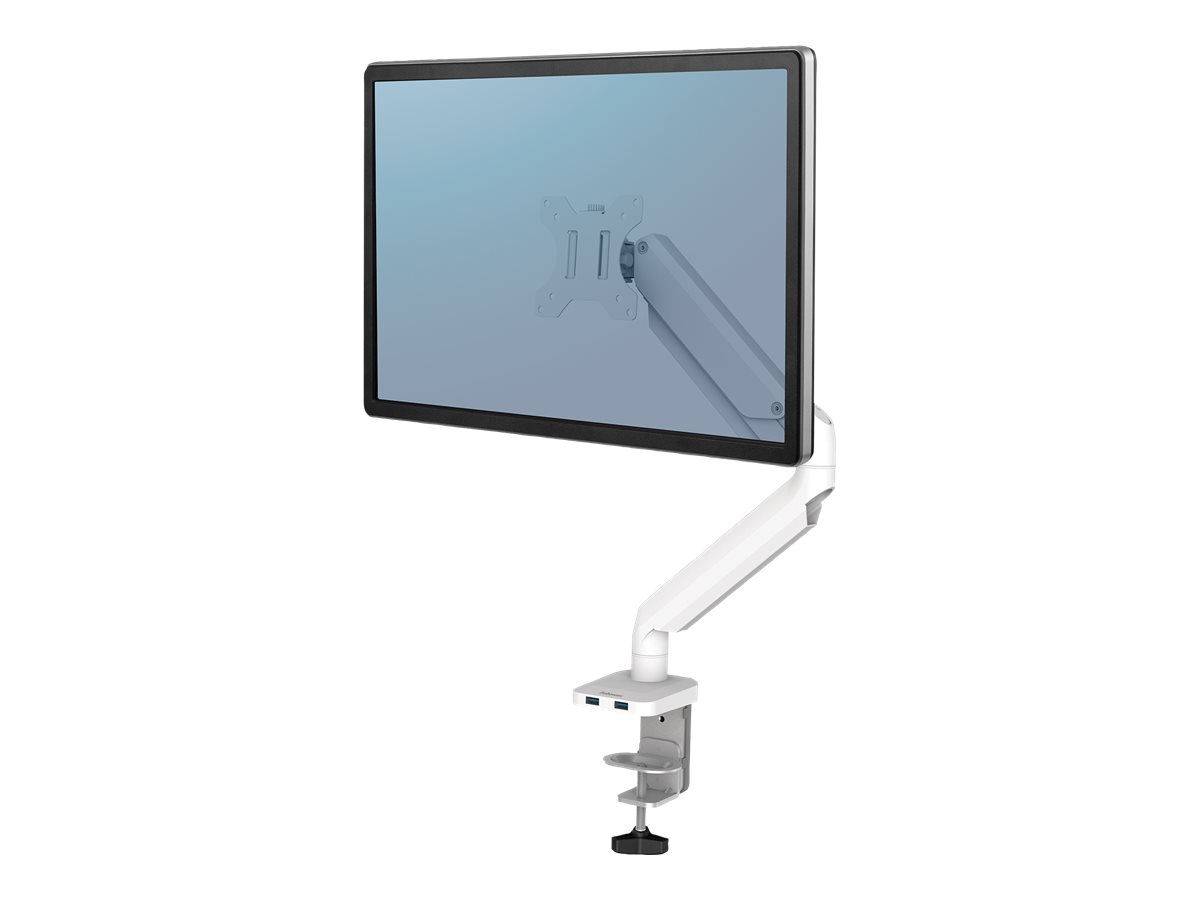 Pilt Fellowes arm for 1 monitor -  Platinum white