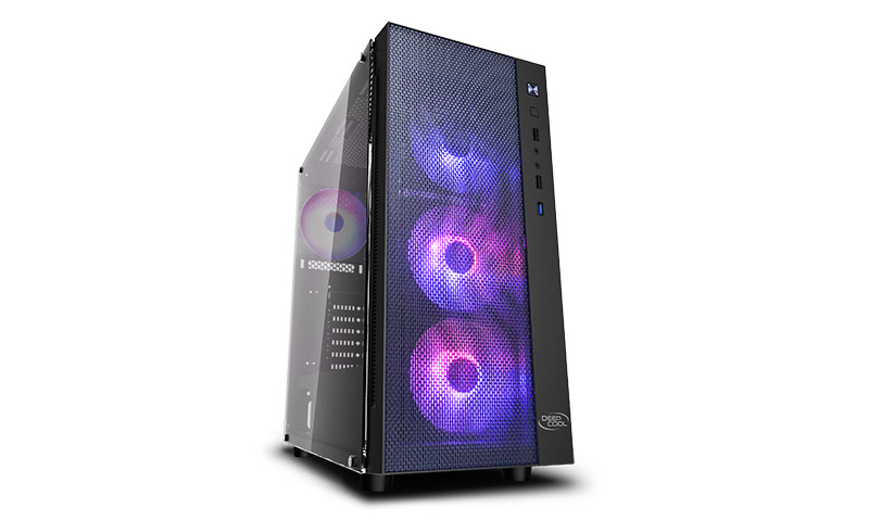 Pilt Deepcool MATREXX 55 MESH ADD-RGB 4F computer case Deepcool | MATREXX 55 MESH ADD-RGB 4F | ATX | Power supply included No