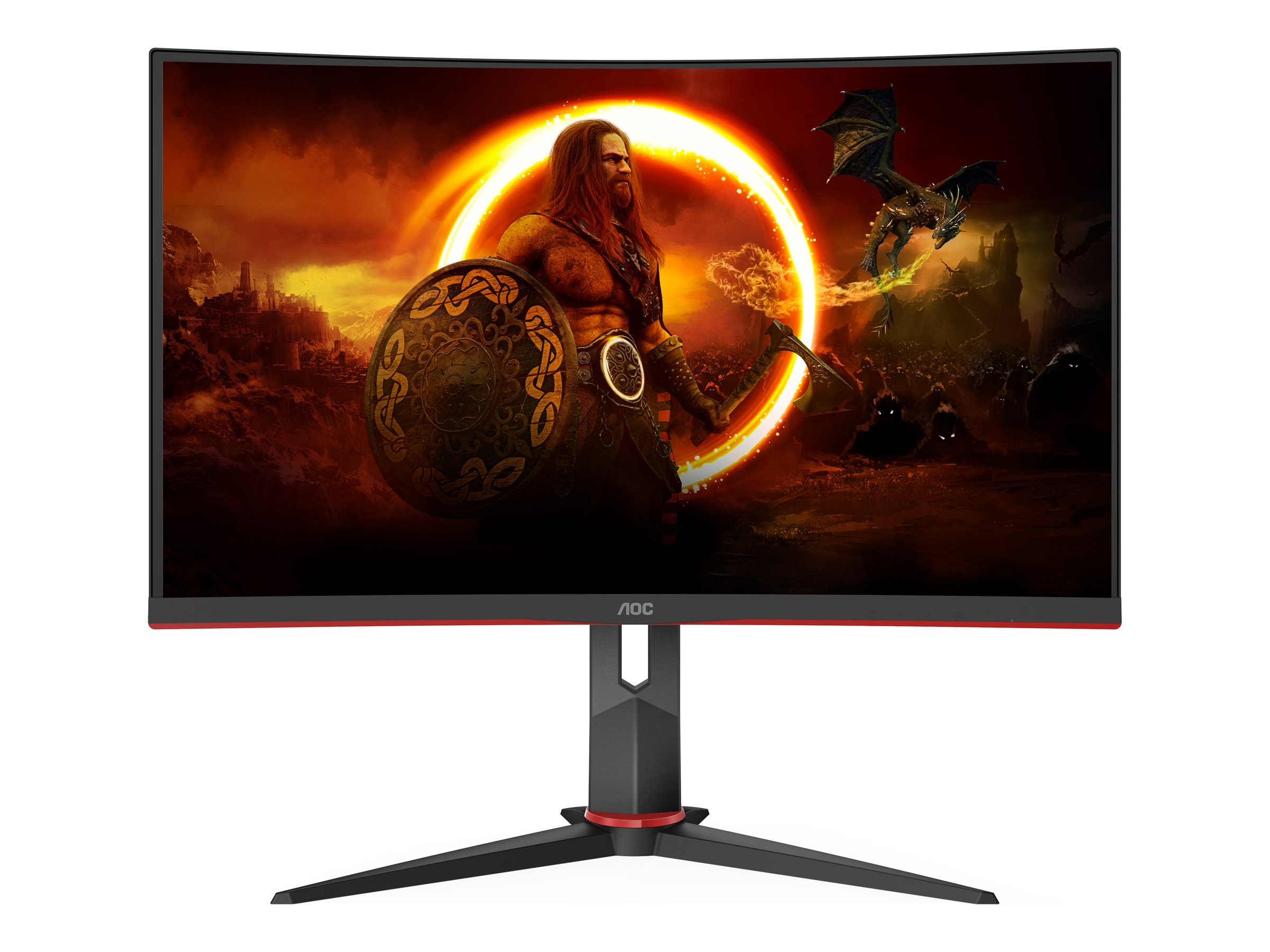 Pilt AOC | Monitor | CQ27G2S/BK | 27 " | VA | 16:9 | 165 Hz | 4 ms | 250 cd/m² | HDMI ports quantity 2 | Black