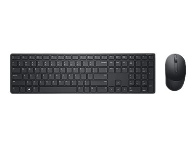 Pilt Dell KM5221W Pro | Keyboard and Mouse Set | Wireless | Ukrainian | Black | 2.4 GHz