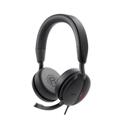 Pilt Dell Pro Wired On-Ear Headset | WH5024 | Built-in microphone | ANC | USB Type-A | Black