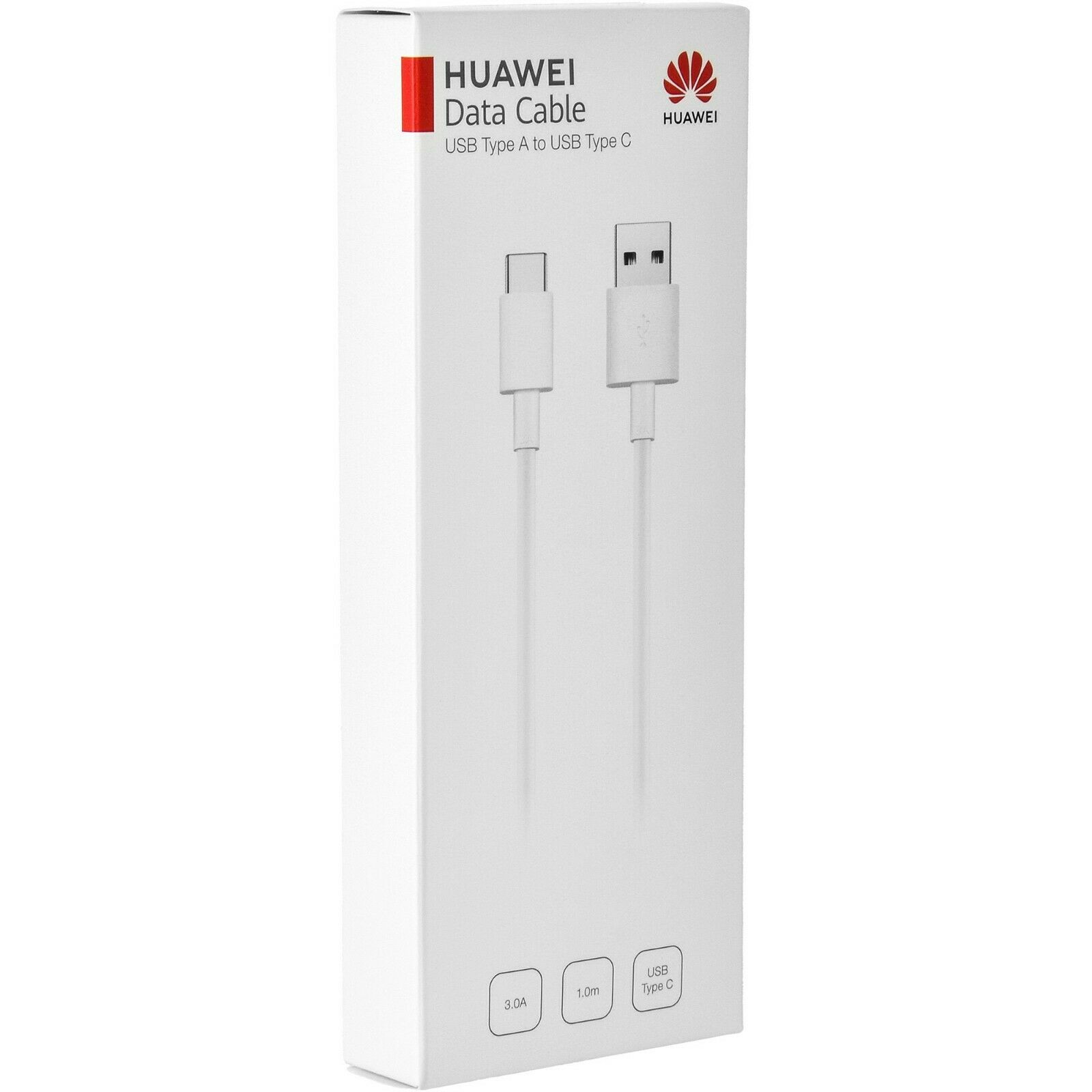 Pilt Huawei CP51 Data cable USB to Type-C 1 m 3.0A White | Huawei | USB-C to USB-A USB A | USB C