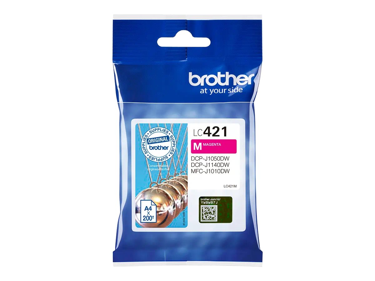 Pilt Brother LC421M Ink Cartridge Magenta | Brother