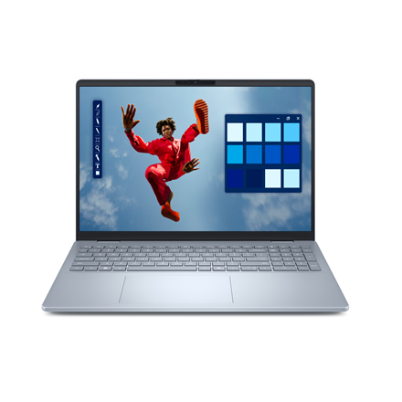 Pilt Dell Plus 16 DB16250 | Ice Blue | 16 " | Touchscreen | 2K | 2560 x 1600 pixels | Intel Core Ultra 9 | 288V | 32 GB | LPDDR5X | Solid-state drive capacity 1000 GB | Intel Arc Graphics | Windows 11 Pro | 802.11be | Keyboard language English | Keyboard backlit | Warranty 36 month(s) | Battery warranty 12 month(s)