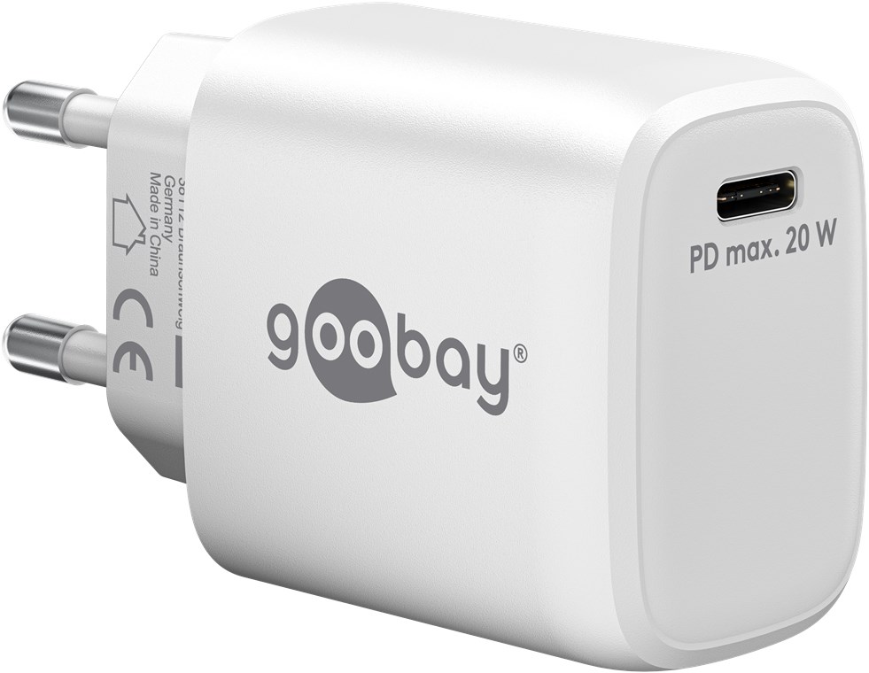 Pilt Goobay | 65406 Goobay USB-C PD GaN Fast Charger (20 W)