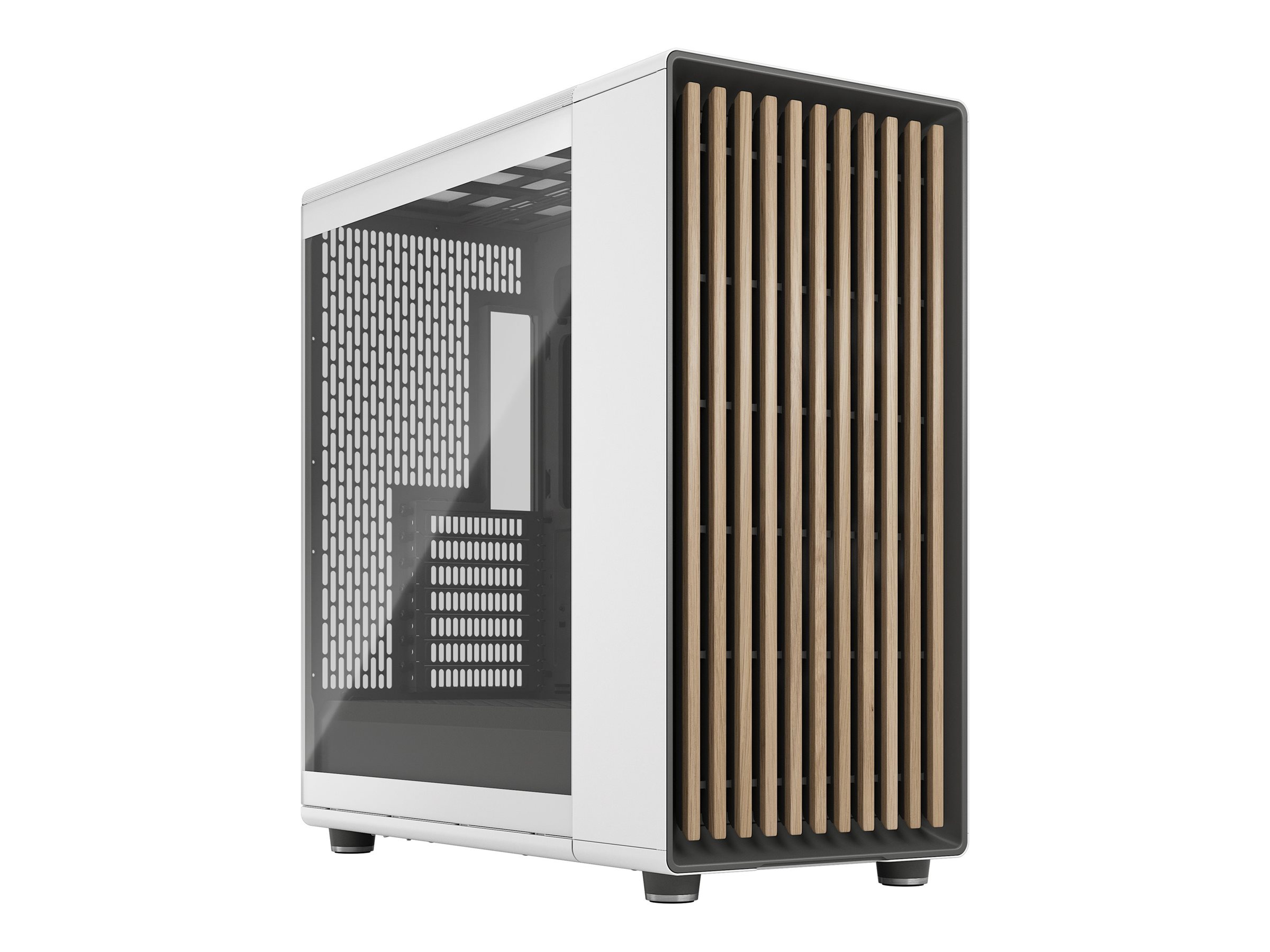 Pilt Fractal Design | North XL | Chalk White TG Clear | Mid-Tower | Power supply included No