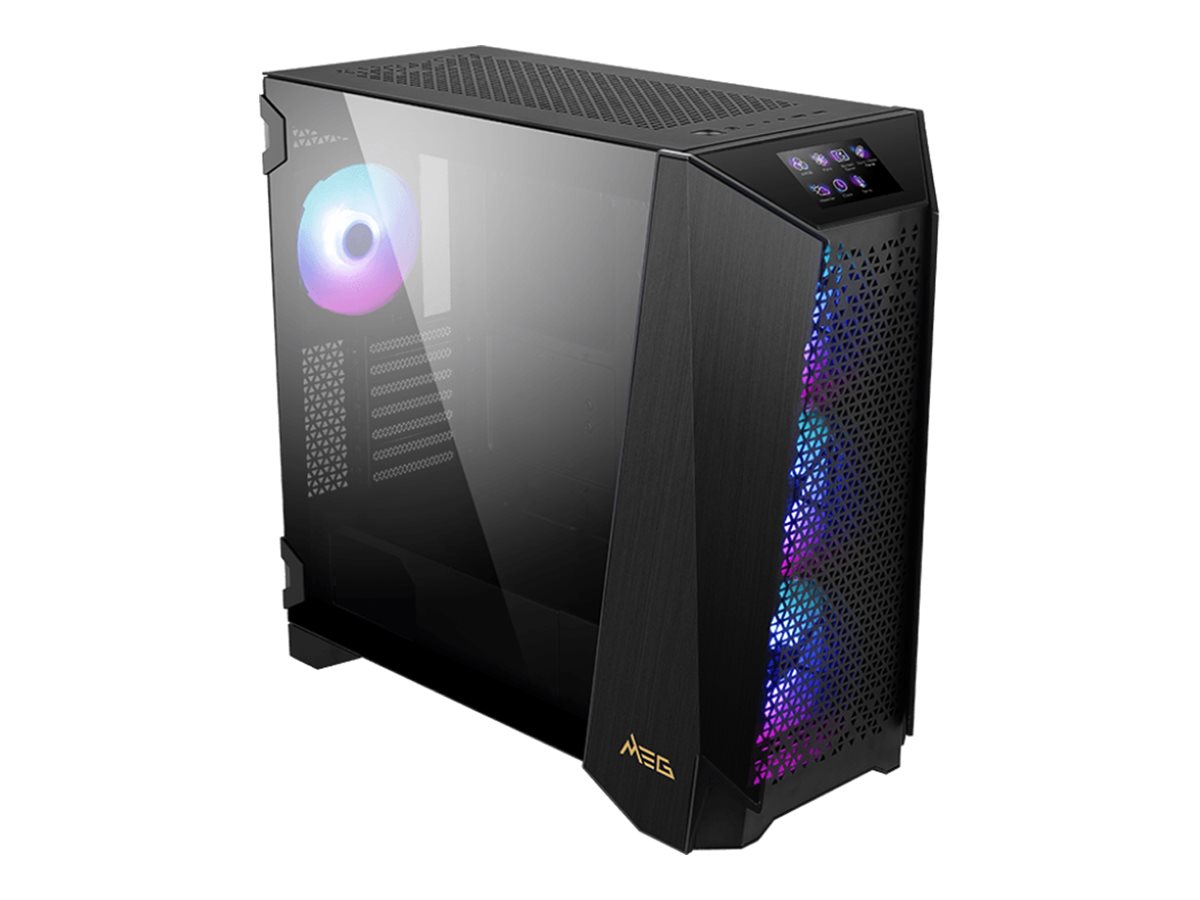 Pilt MSI | PC Case | MEG PROSPECT 700R | Black | Mid-Tower | Power supply included No | ATX