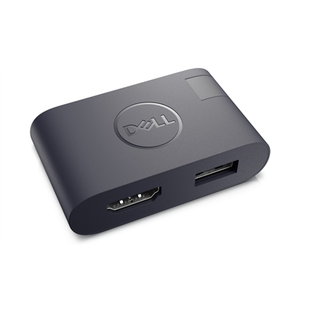 Pilt Dell | Adapter USB-C to HDMI 2.0/USB-A 3.0 | 470-BCKQ