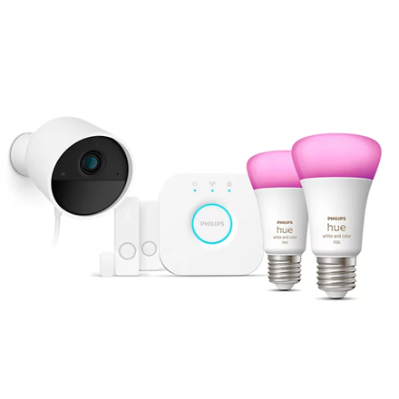 Pilt Philips Hue | Secure Camera Set WCA E27, Bridge, Sensors