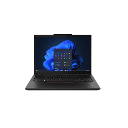 Pilt Lenovo | ThinkPad X13 (Gen 5) | Black | 13.3 " | IPS | WUXGA | 1920 x 1200 pixels | Anti-glare | Intel Core i7 | ULT7-155U | 16 GB | Soldered LPDDR5x | SSD 512 GB | Intel Graphics | Windows 11 Pro | 802.11ax | Bluetooth version 5.3 | Keyboard language English | Keyboard backlit | Warranty 36 month(s)