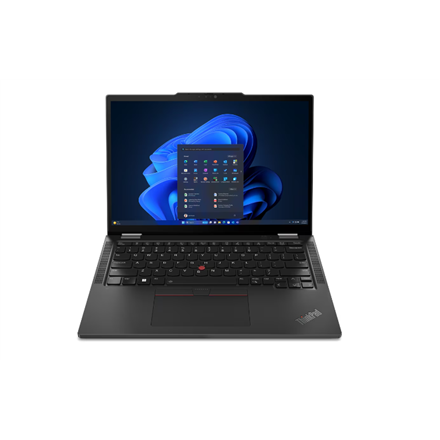 Pilt Lenovo | ThinkPad X13 2-in-1 (Gen 5) | Black | 13.3 " | IPS | Touchscreen | WUXGA | 1920 x 1200 pixels | Anti-glare | Intel Core i7 | ULT7-155U | 32 GB | Soldered LPDDR5x | SSD 1000 GB | Intel Graphics | Windows 11 Pro | 802.11ax | Bluetooth version 5.3 | Keyboard language English | Keyboard backlit | Warranty 36 month(s)