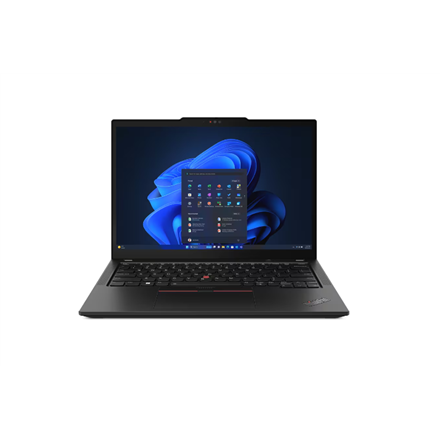 Pilt Lenovo | ThinkPad X13 (Gen 5) | Black | 13.3 " | IPS | WUXGA | 1920 x 1200 pixels | Anti-glare | Intel Core U5 | 125U | 16 GB | Soldered LPDDR5x | SSD 512 GB | Intel Graphics | Windows 11 Pro | 802.11ax | Bluetooth version 5.3 | Keyboard language English | Keyboard backlit | Warranty 36 month(s)