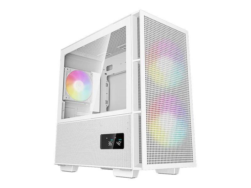 Pilt Deepcool CH360 | White | Mid Tower | Power supply included No | ATX PS2