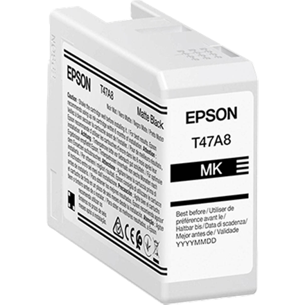 Pilt Epson UltraChrome Pro 10 ink | T47A8 | Ink cartrige | Matte Black