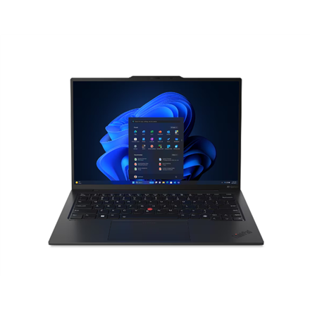 Pilt Lenovo | ThinkPad X1 Carbon Gen 12 | Black | 14 " | IPS | WUXGA | 1920 x 1200 pixels | Intel Core i7 | ULT7-155U | 16 GB | LPDDR5x | SSD 512 GB | Intel Graphics | Windows 11 Pro | 802.11ax | Bluetooth version 5.3 | LTE Upgradable | Keyboard language Nordic | Keyboard backlit | Warranty 36 month(s)