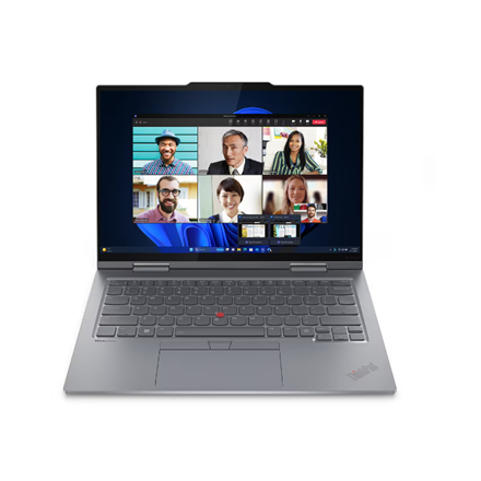 Pilt Lenovo | ThinkPad X1 2-in-1 Gen 9 | Grey | 14 " | IPS | Touchscreen | WUXGA | 1920 x 1200 pixels | Anti-glare | Intel Core i7 | ULT7-155U | 16 GB | LPDDR5x | SSD 512 GB | Intel Graphics | Windows 11 Pro | 802.11ax | Bluetooth version 5.3 | LTE Upgradable | Keyboard language English | Keyboard backlit | Warranty 36 month(s)