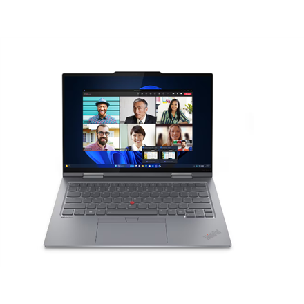 Pilt Lenovo | ThinkPad X1 2-in-1 Gen 9 | Grey | 14 " | IPS | Touchscreen | WUXGA | 1920 x 1200 pixels | Anti-glare | Intel Core i7 | ULT7-155U | 16 GB | LPDDR5x | SSD 512 GB | Intel Graphics | Windows 11 Pro | 802.11ax | Bluetooth version 5.3 | LTE Upgradable | Keyboard language Nordic | Keyboard backlit | Warranty 36 month(s)