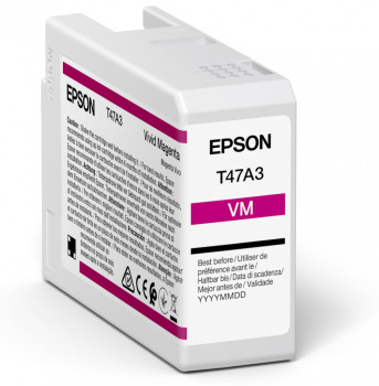 Pilt Epson UltraChrome Pro 10 ink | T47A3 | Ink cartrige | Vivid Magenta