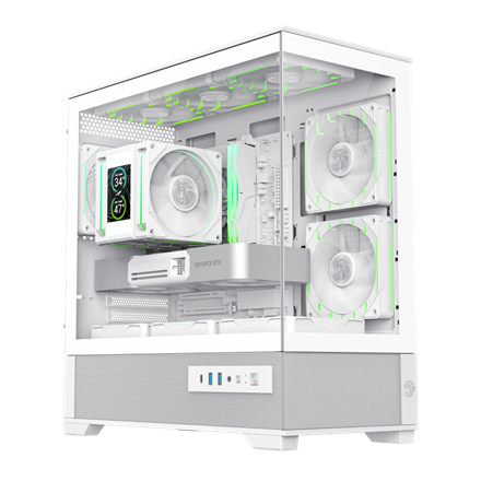 Pilt Gamemax Case | VISTA 2 MW | M-ATX