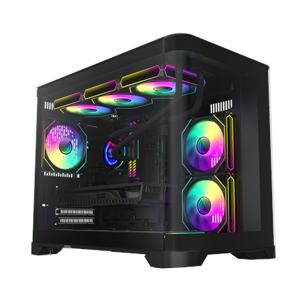 Pilt Gamemax Case | HYPE-M BK | ATX