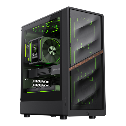 Pilt Gamemax Case | AERIS 330 MB | M-ATX