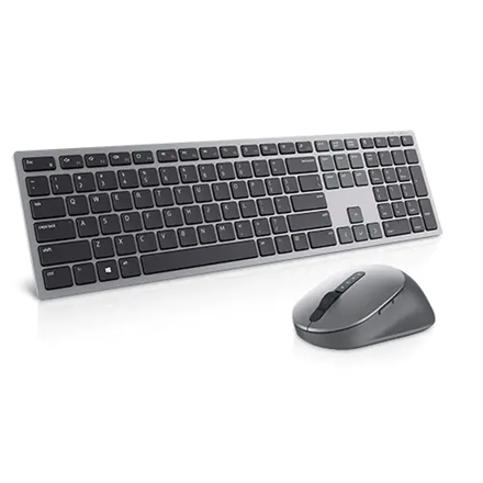 Pilt Dell | Premier Multi-Device Keyboard and Mouse | KM7321W | Keyboard and Mouse Set | Wireless | Batteries included | EN/LT | Titan grey | Wireless connection