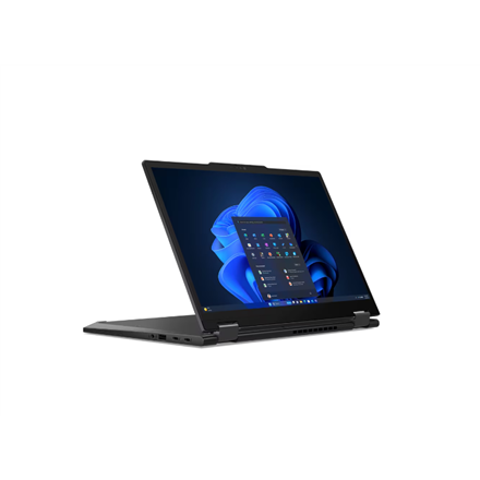 Pilt Lenovo | ThinkPad X13 2-in-1 Gen 5 | Black | 13.3 " | IPS | Touchscreen | WUXGA | 1920 x 1200 pixels | Anti-glare | Intel Core i7 | ULT7-155U | 16 GB | Soldered LPDDR5x | SSD 512 GB | Intel Graphics | Windows 11 Pro | 802.11ax | Bluetooth version 5.3 | LTE Upgradable | Keyboard language English | Keyboard backlit | Warranty 36 month(s)