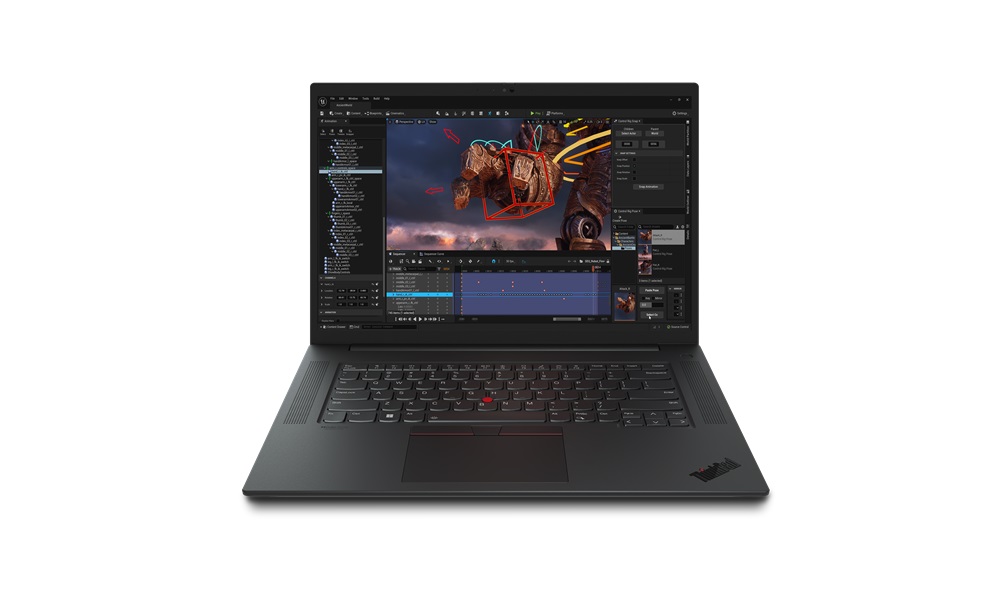 Pilt Lenovo | ThinkPad P1 (Gen 6) | Black, Paint | 16 " | IPS | WUXGA | 1920 x 1200 | Anti-glare | Intel Core i7 | i7-13700H | 16 GB | SO-DIMM DDR5-5600 Non-ECC | SSD 512 GB | NVIDIA RTX A1000 | GDDR6 | 6 GB | Windows 11 Pro | 802.11ax | Bluetooth version 5.1 | Keyboard language English | Keyboard backlit | Warranty 36 month(s) | Battery warranty 12 month(s)