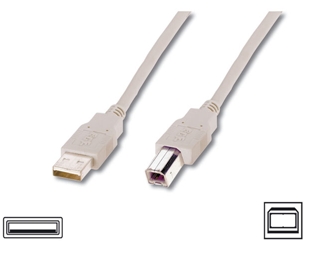 Pilt Logilink | USB 2.0 connection cable | USB-A to USB-B USB A male | USB B male