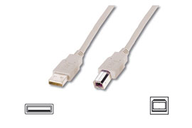 Pilt Logilink | USB 2.0 connection cable | USB-A to USB-B USB  A male | USB B male