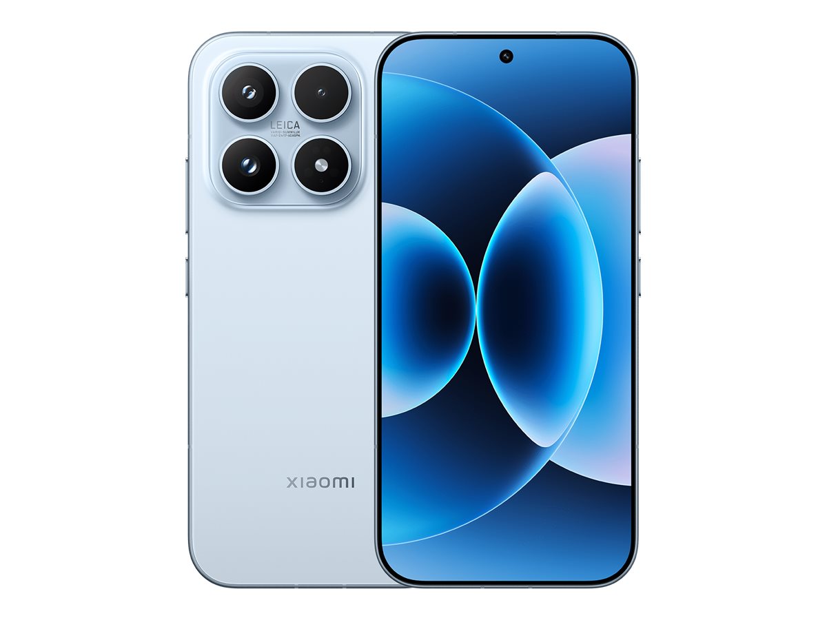 Pilt Xiaomi | 17 | Ice Blue | 6.3 " | LTPO AMOLED | 1220 x 2656 pixels | Qualcomm | Snapdragon 8 Elite Gen 5 (3 nm) | Internal RAM 12 GB | 512 GB | Dual SIM | 3G | 4G | 5G | Main camera resolution 50 MP | Secondary camera resolution 50 MP | Android 16, HyperOS 3 | 7000 mAh