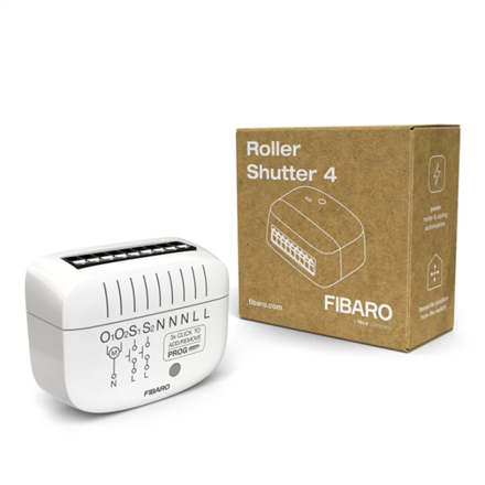 Pilt Fibaro | Roller Shutter 4, Z-Wave Plus EU | FGR-224 ZW8 868,4 MHz